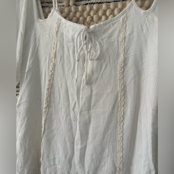 Freebird white boho top size small - Picture 3 of 5